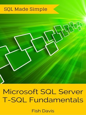cover image of Microsoft SQL Server T-SQL Fundamentals